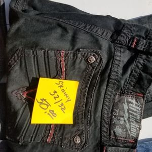 Affliction skinny Jean's.hardly worn. Excellent codition.